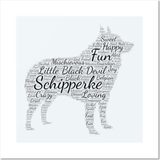 Schipperke Word Art Posters and Art